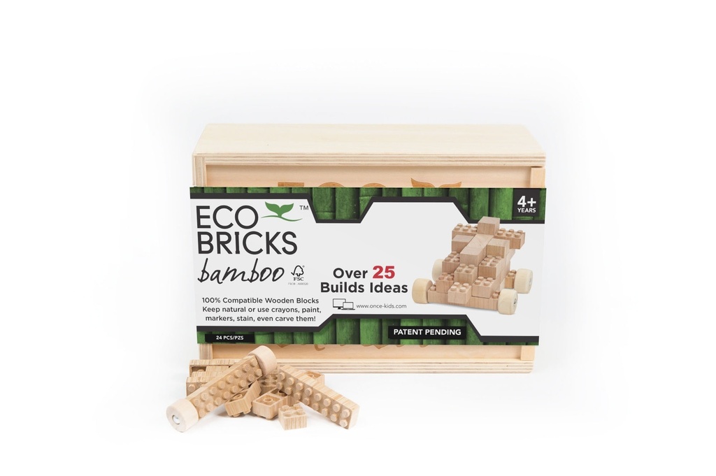 Eco-bricks™ Bamboo 24pc