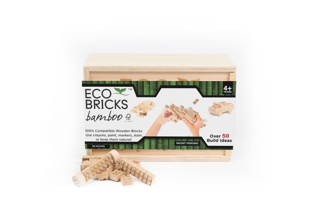 Eco-bricks™ Bamboo 90pc