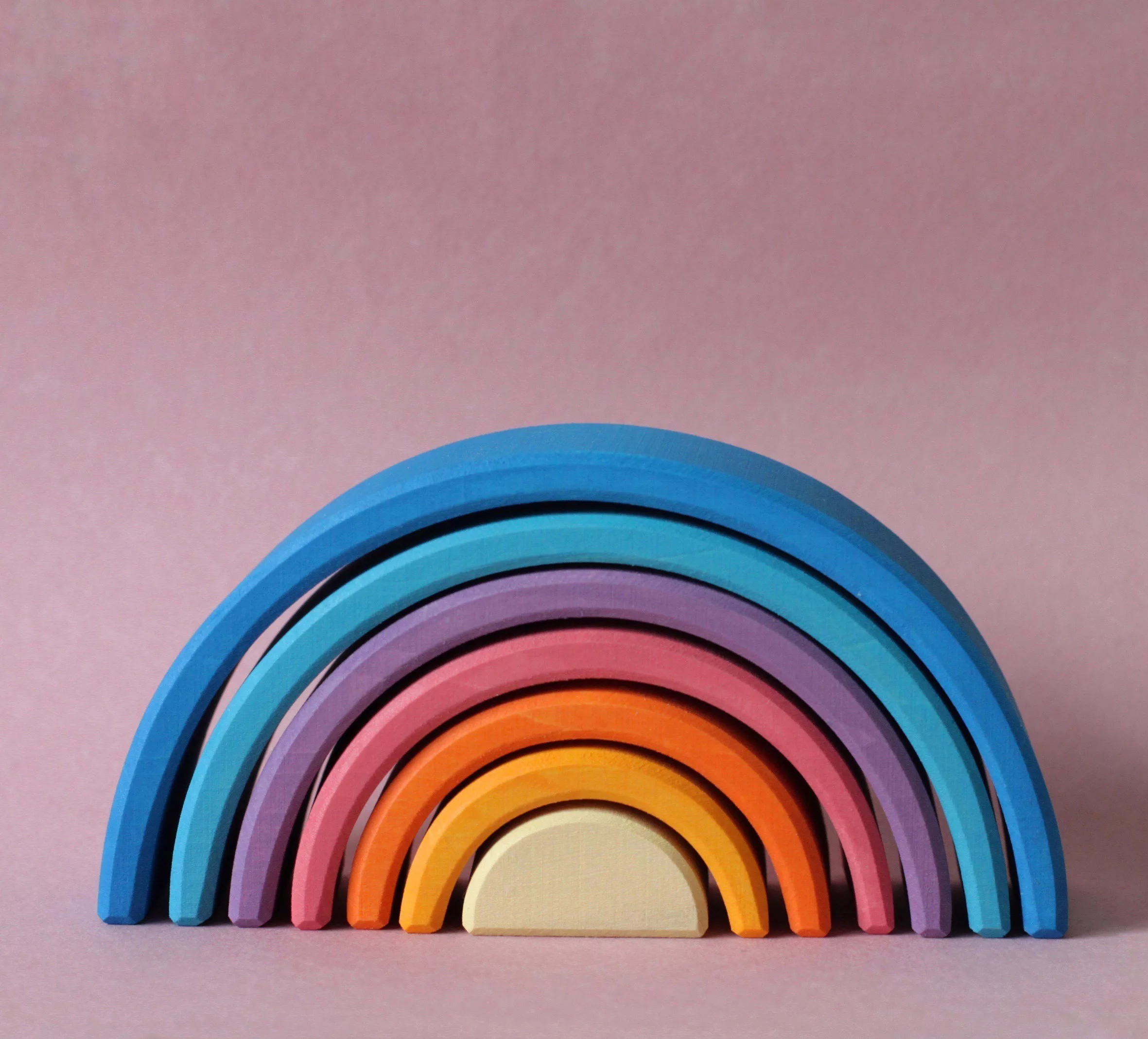 Rainbow Stacker - Azure