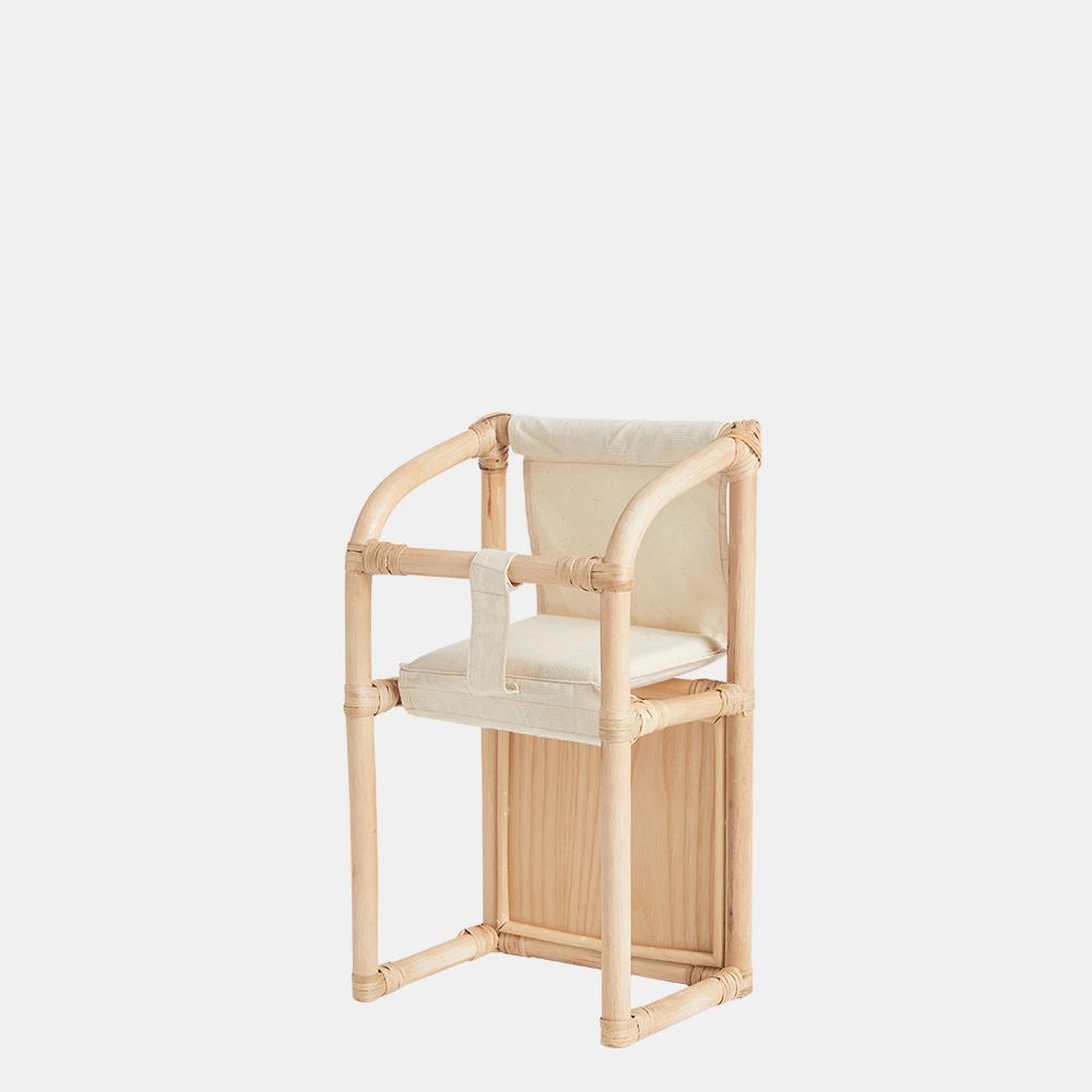DINKUM DOLL RATTAN HIGH CHAIR