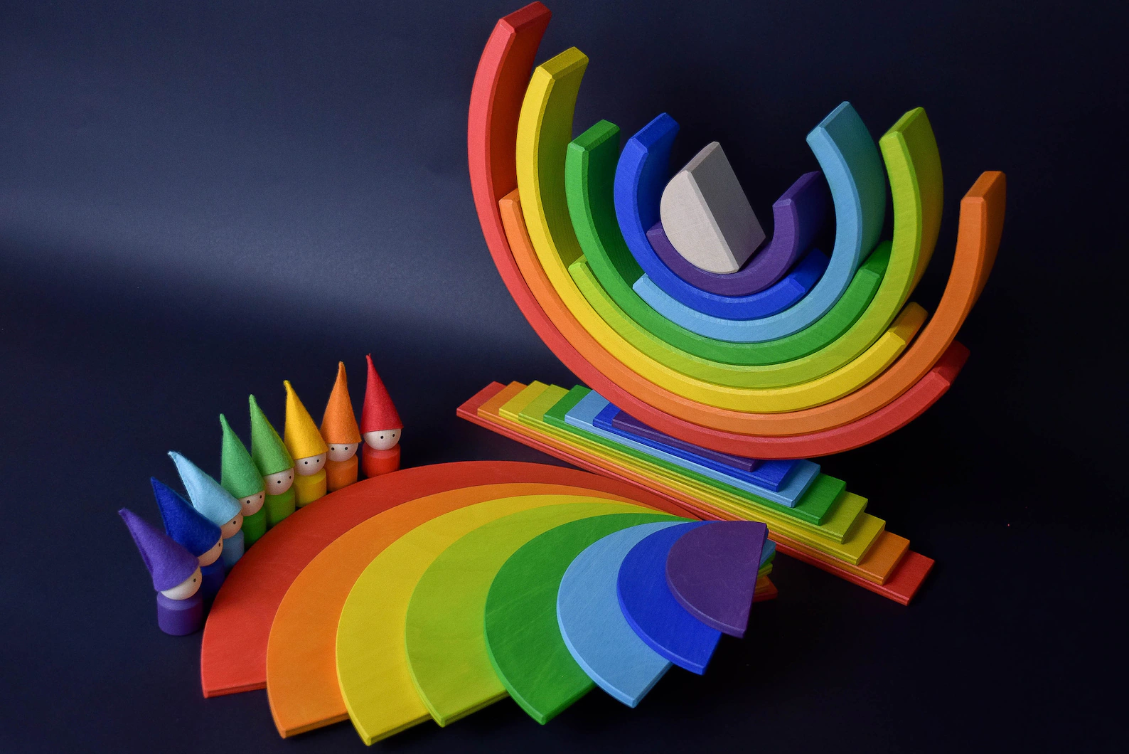 Rainbow Stacker Constructor Set