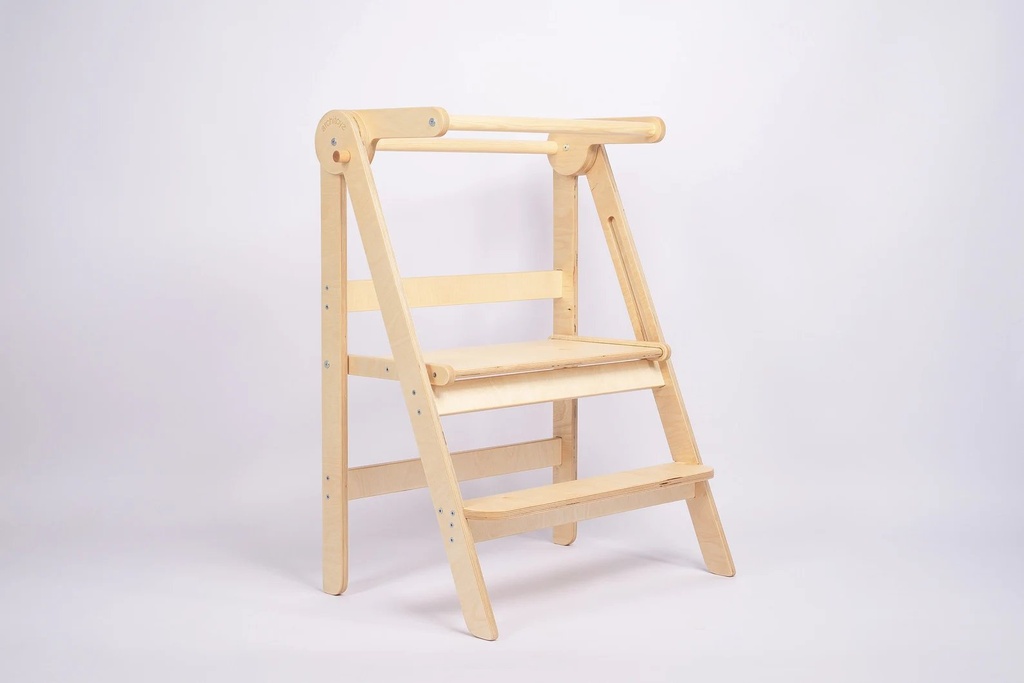 Adjustable Double Folding Helper Tower
