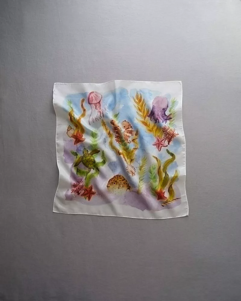 Mini Kelp Forest Playsilk