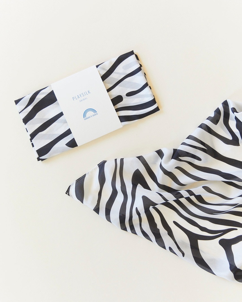 Zebra Playsilk