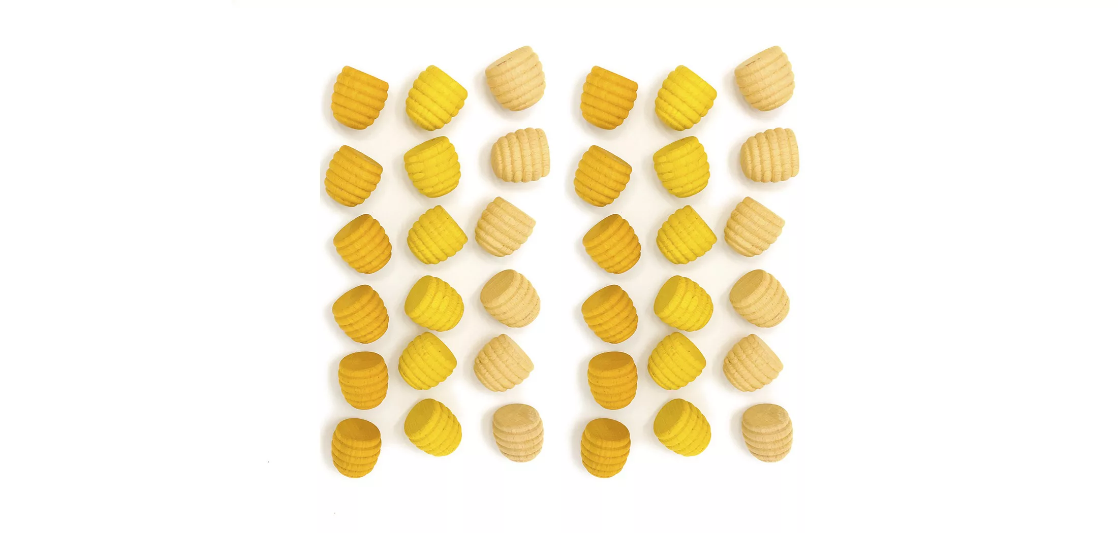 Mandala Yellow Honeycombs