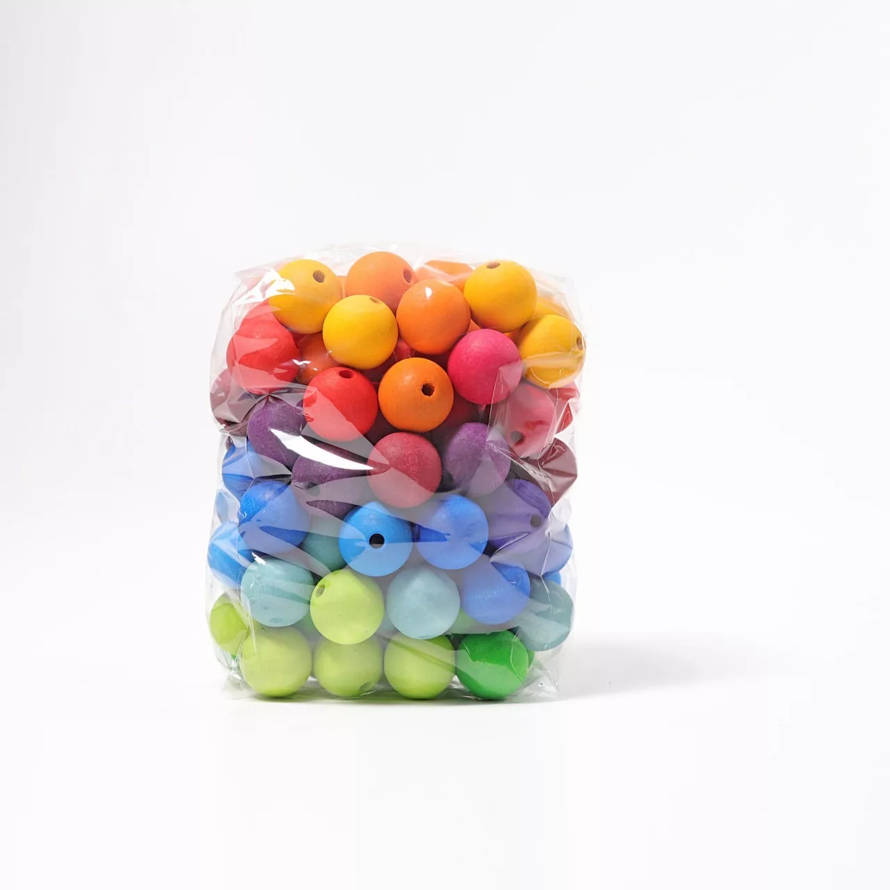 96 Large Wooden Beads
