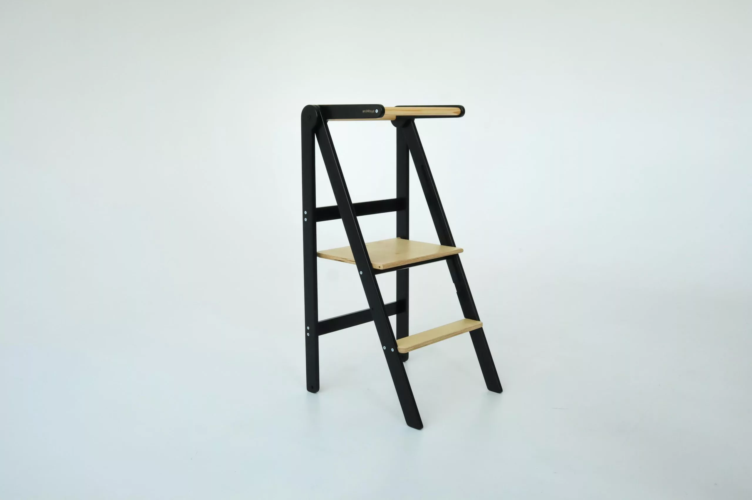 Adjustable Folding Super Thin Helper Tower - Black