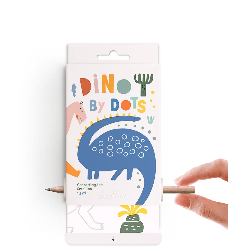 Dino by dots Scrollino
