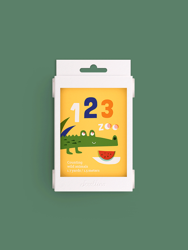 123 Zoo Scrollino