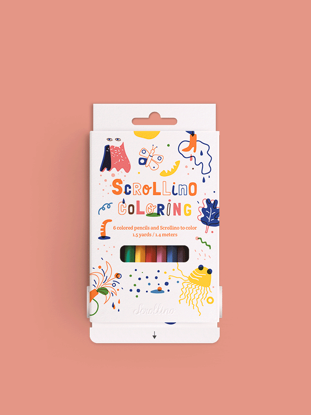 Coloring Scrollino