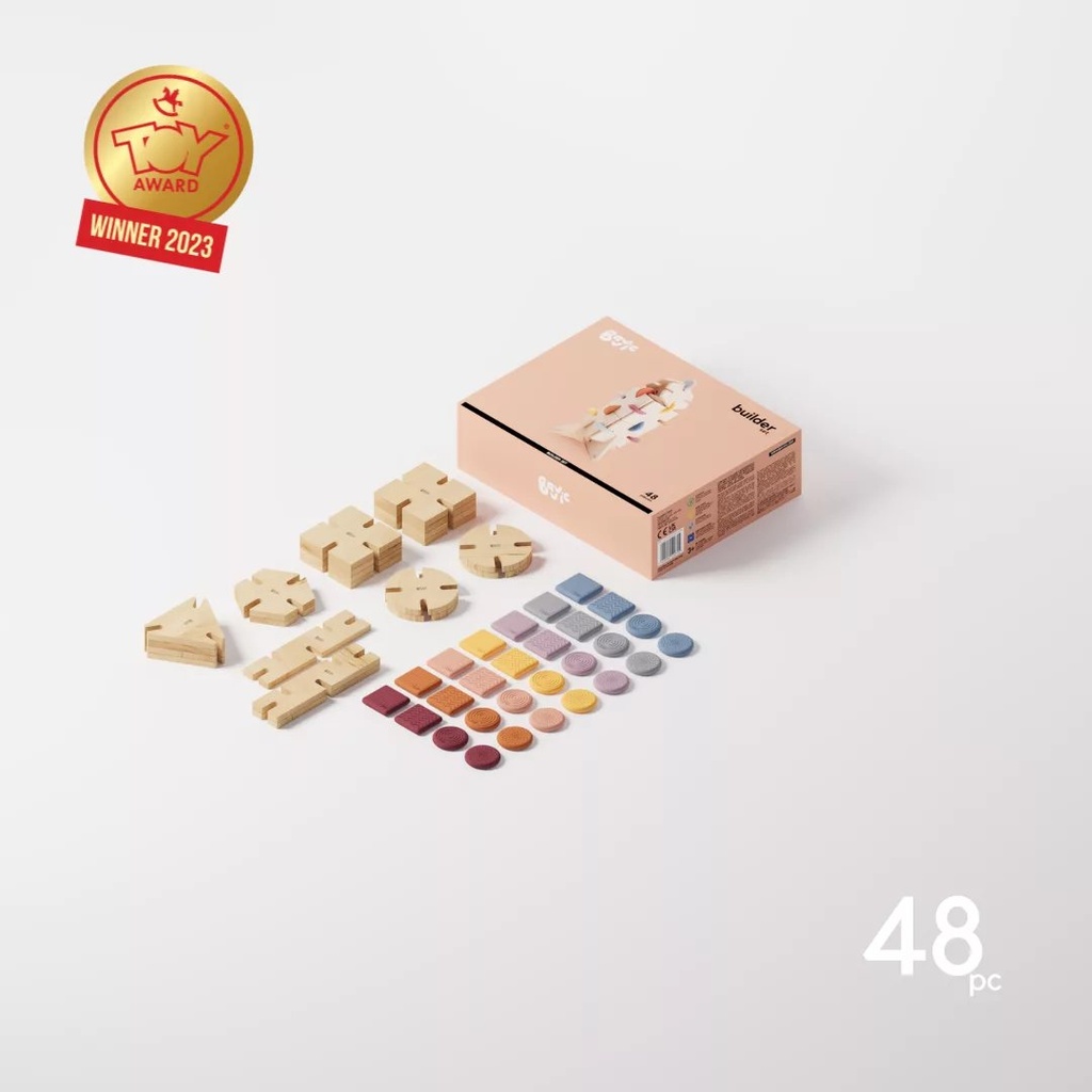 مجموعة البنّاء - 48 قطعة