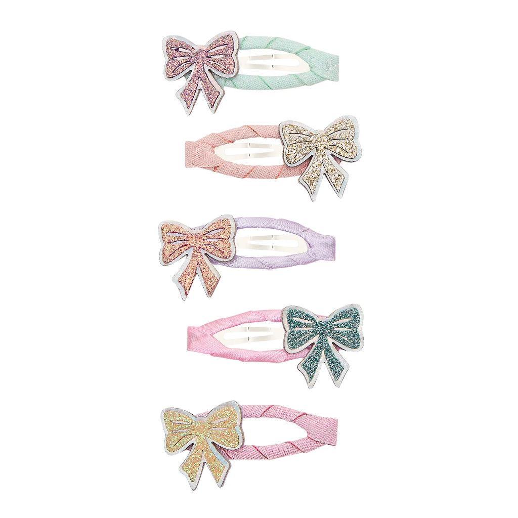 Sparkle Bow Mini Clic Clacs