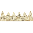 Gold Sequin Crown 