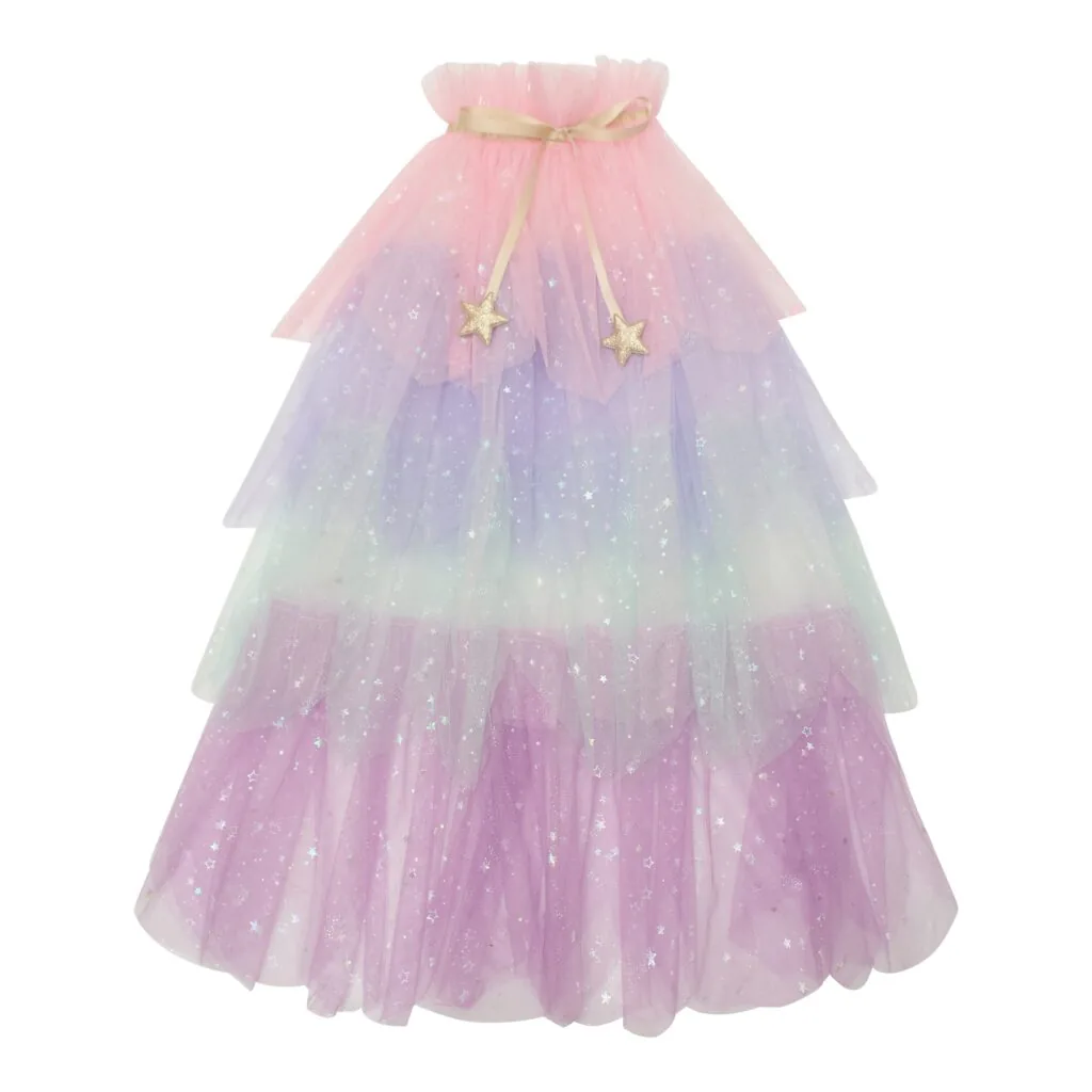 Scallop Pastel Cape 