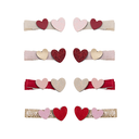 Teeny Weeny Heart Salon Hair Clips