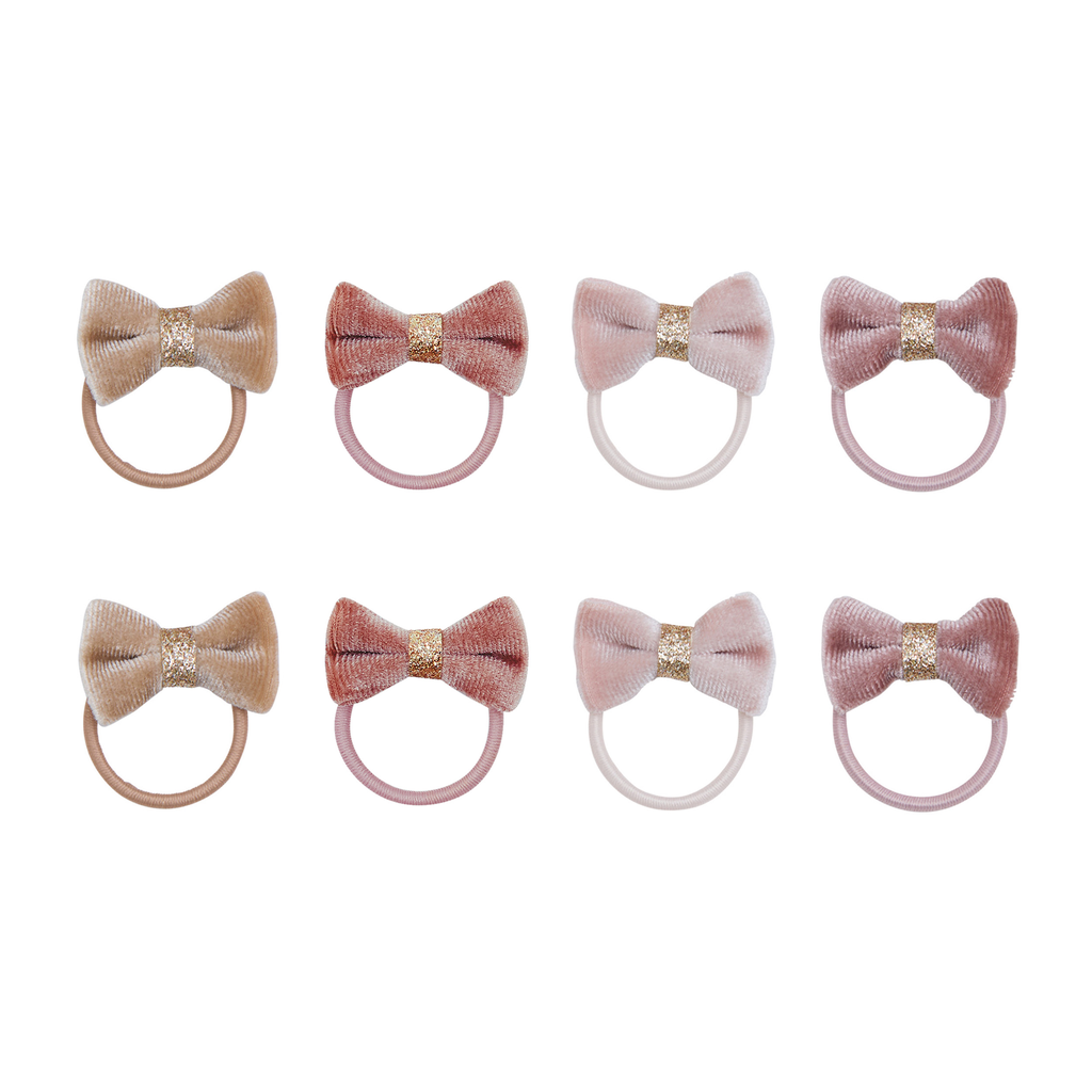 Velvet Tinkerbell Mini Hair Ties