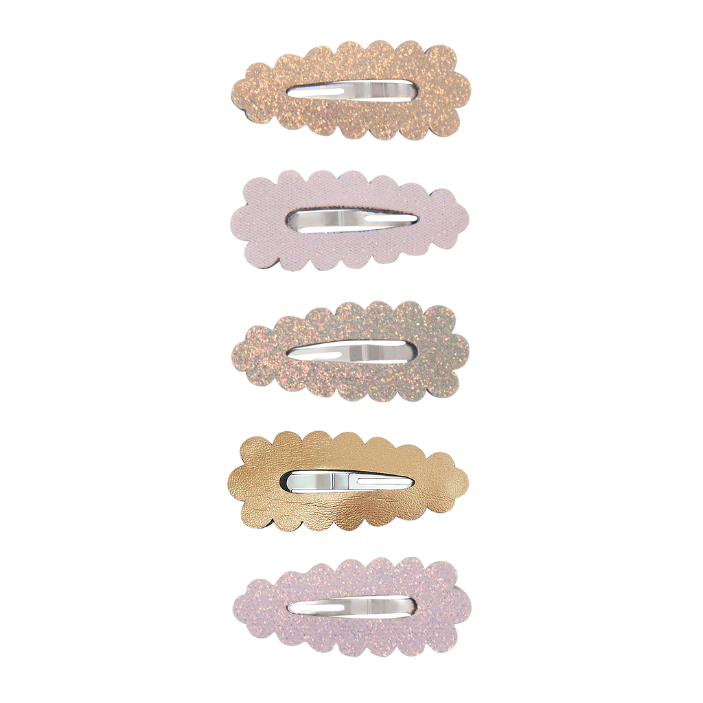 Dreamwish Scalloped Mini Hair Clips