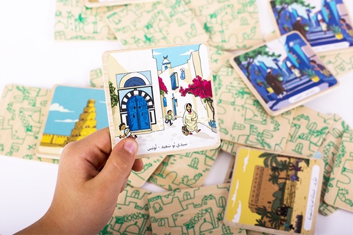 Wooden Memory Game - Arabicity