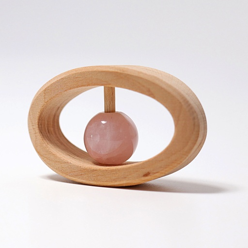 [08230] Rattle Rose Quartz