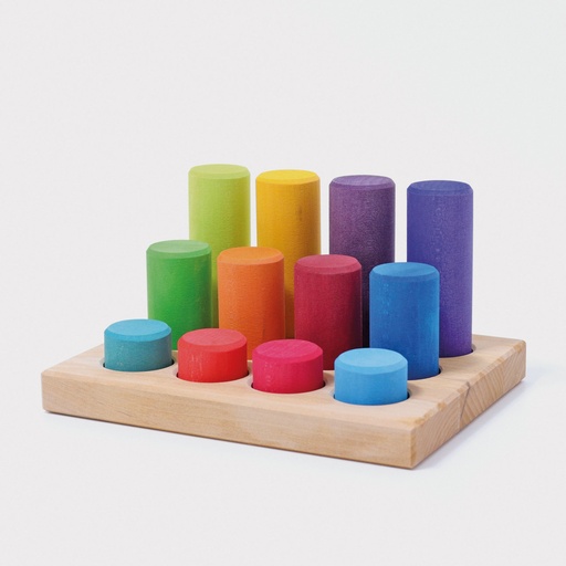 [10575] Stacking Game Small Rainbow Rollers