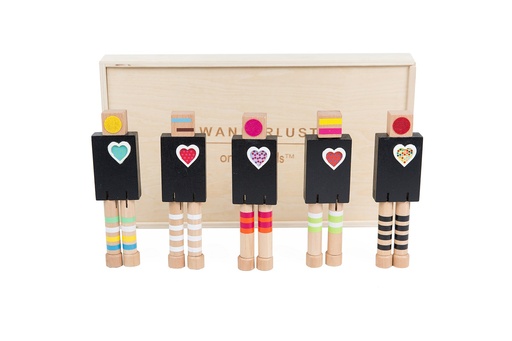 Wanderlust Chalkboard Robots