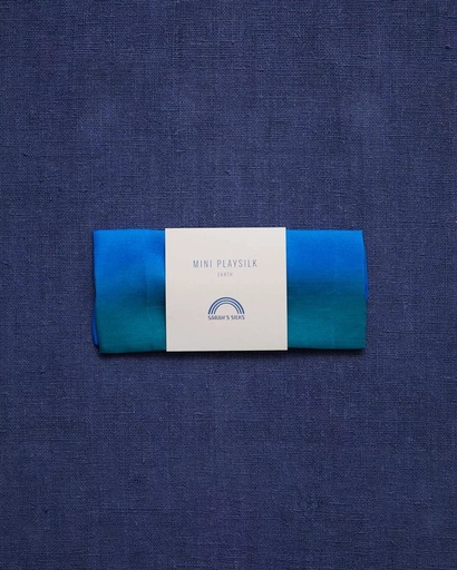[w-PS:5134] Mini Earth Playsilks - Ocean