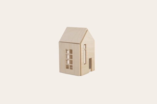 WOODEN DOLLHOUSE on the magnets - Small