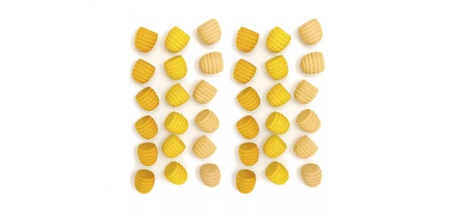 [18-201] Mandala Yellow Honeycombs