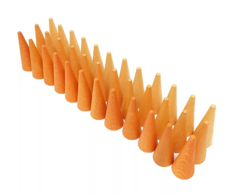 [19-206] Mandala Orange cone