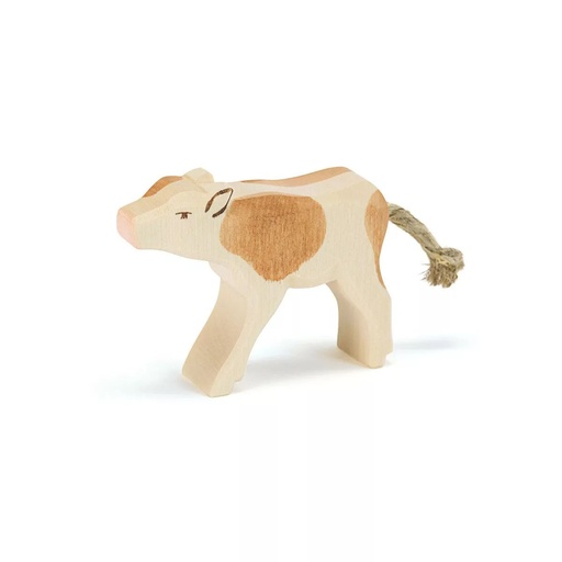 [11025] Calf brown drinking