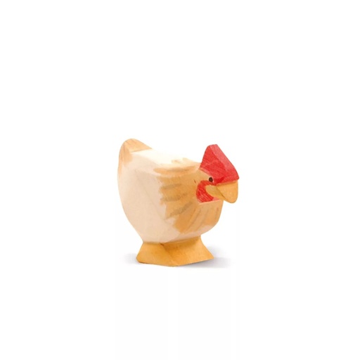 [13132] Hen ochre standing