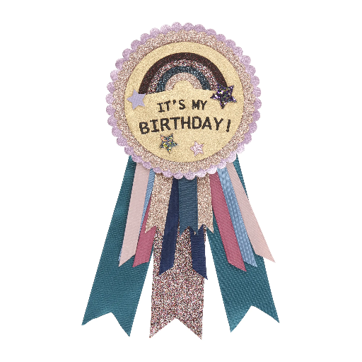 [112060- 94] Birthday Rosette (cont st)