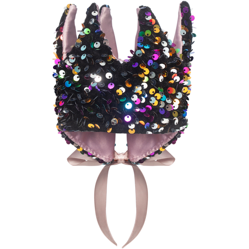 [155002- 23] Rainbow dazzle sequin crown 