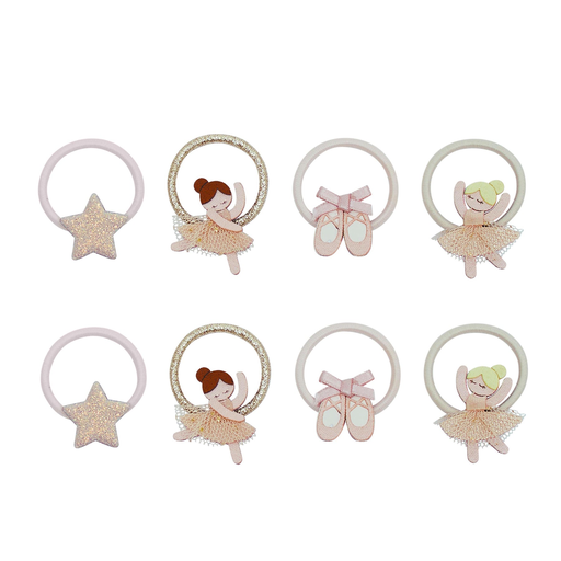[192094-22] Ballerina Mini Hair Ties