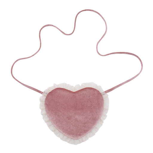 [193021-04] Tulle Velvet Heart Bag
