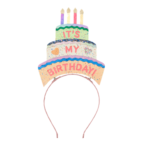 [172066-23] Birthday Cake Headdress - Bright