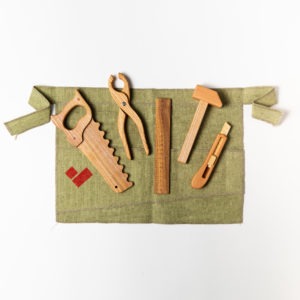 Wooden Mini Tool Set