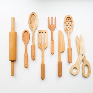 Wooden Kitchen Set