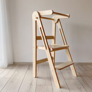 Adjustable Folding Helper Tower