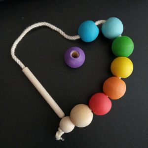 Rainbow Lacing Toy