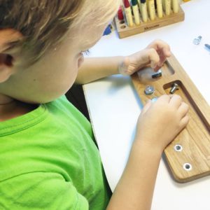 Montessori Screw Driver board