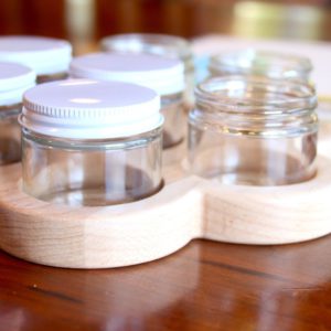 Waterproof Jar Holder with Jars