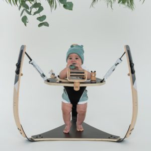 LITTLE HOPPA ® BABY BOUNCER - Mono Mountains