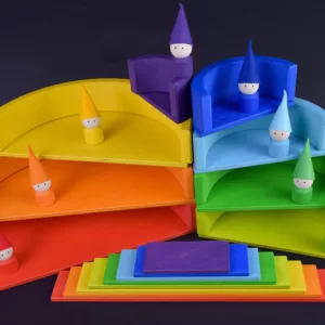 Rainbow Stacker Constructor Set