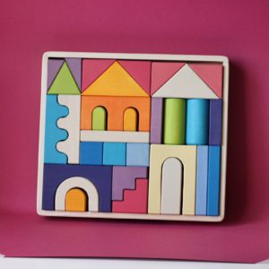 The House Block Set - Pastel Colors