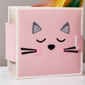 Felt Quiet Book - Cat Cover