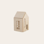 WOODEN DOLLHOUSE on the magnets M – Natural