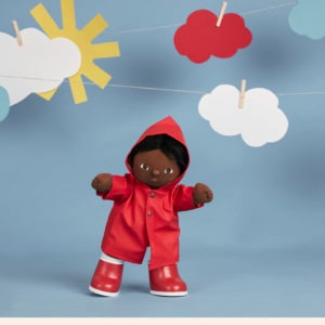 Dinkum Doll Rainy Play Set - Red