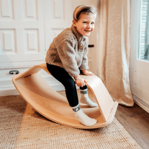 Large Balance Board + Rocking Stool