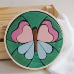 Butterfly Puzzle Block